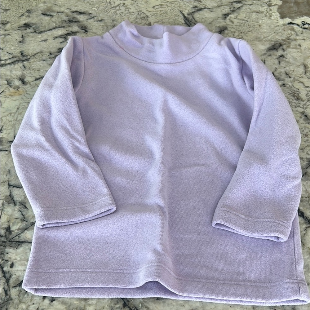 Kids Lavender Long Sleeve Top